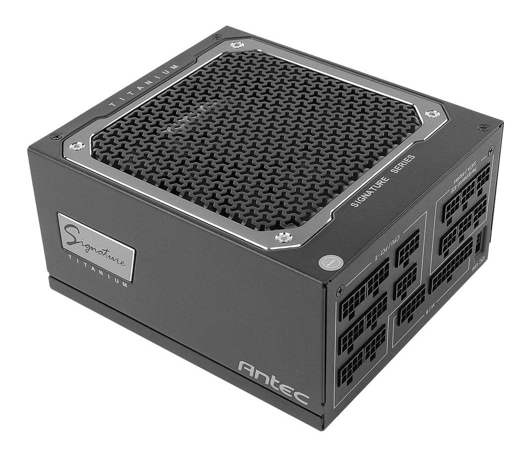 Antec Signature Series ST1000, 80 PLUS Titanium Certified, 1000W Full Modular with OC Link Feature, PhaseWave Design, Full Top-Grade Japanese Caps, Zero RPM Mode, 135 mm FDB Silence & 10-Year Warranty