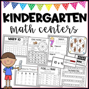 kindergarten math centers