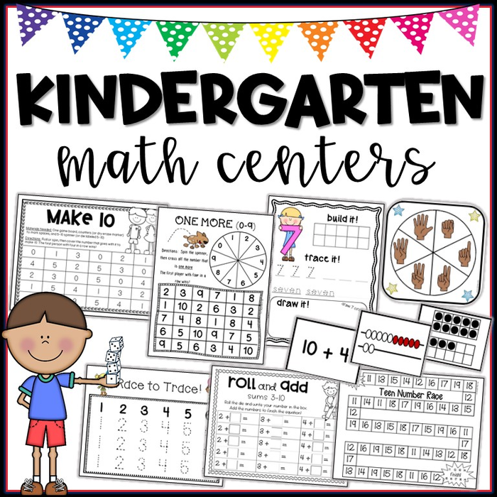 Kindergarten Math Centers