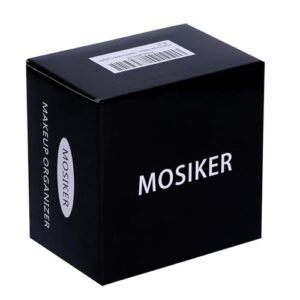 MOSIKER Lipstick Lip Gloss Organizer,Small Clear Acrylic Compact Essential Oil Rollerball Perfume Holder with 9 Slots