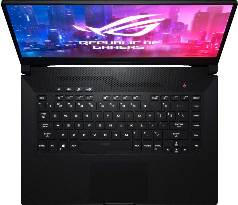 Newest ASUS ROG Zephyrus G 15.6" FHD IPS Premium Gaming Laptop, AMD Quad Core Ryzen 7 3750H Upto 4.0GHz, 16GB RAM, 512GB PCIe SSD, NVIDIA GTX 1660Ti 6GB GDDR6, RGB Backlit Keyboard, Windows 10