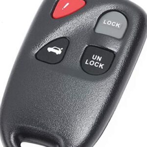 Keymall keyless Entry Replacement Car Key 4B Fob Remote for Mazda RX-8 2004-2008,FCC:KPU41805 and Model : 41848