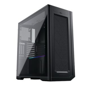 Phanteks (PH-ES620PTG-DBK01) Enthoo Pro 2 Full Tower – High-Performance Fabric mesh, Tempered Glass, Dual System/PSU Support, Massive Storage, Digital-RGB Lighting, Black