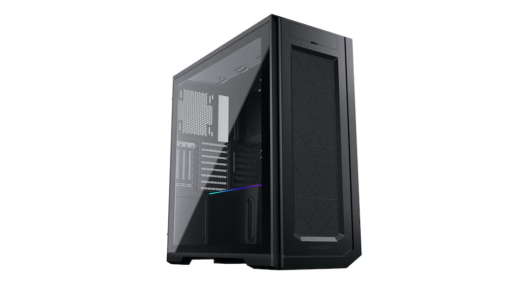 Phanteks (PH-ES620PTG-DBK01) Enthoo Pro 2 Full Tower – High-Performance Fabric mesh, Tempered Glass, Dual System/PSU Support, Massive Storage, Digital-RGB Lighting, Black