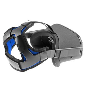 Orzero Head Cushion Compatible for Quest VR Headset (Only Fits for Quest 1st Gen), Comfortable Protective Strap Headband (Blue)