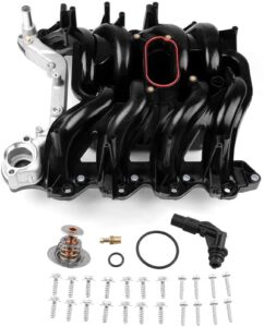 615-188 upper intake manifold with gasket kit fits for ford e-150 e-250 2003-2014 e350 super duty 00-16 e450 super duty 03-16 excursion 00-05 expedition 00-04 f150 f250 f350 00-04 v8 5.4l 2l1z-9424-aa