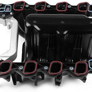 615-188 Upper Intake Manifold with Gasket Kit Fits for Ford E-150 E-250 2003-2014 E350 Super Duty 00-16 E450 Super Duty 03-16 Excursion 00-05 Expedition 00-04 F150 F250 F350 00-04 V8 5.4L 2L1Z-9424-AA