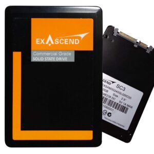 Exascend EXSC3 2TB 2.5 Inch SATA III 6Gb/s 3D NAND High Performance Internal SSD