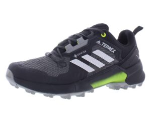 adidas terrex swift r3 gtx® black/grey/solar yellow 9 d (m)