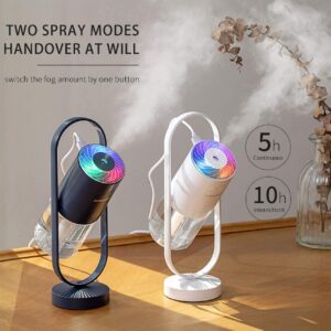 fuliying cool mist humidifier-portable mini humidifier with led lights,usb portable air humidifier Ultra-Quiet, Suitable for Babies, Kids, Indoor, Bedroom, Office, Car, Travel