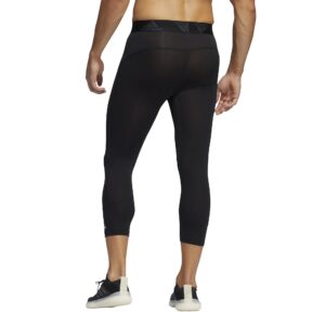 adidas Men's Techfit 3/4 Tights, Black, Large