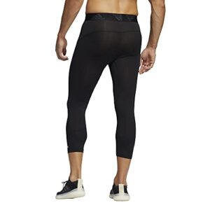 adidas Men's Standard Techfit 3/4 Tights, Black, X-Large