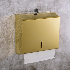 Paper Towel Dispenser Wall Mount Commercial, C Fold Multifold Hand Paper Towel Dispenser, Stainless Steel Tissue Holder