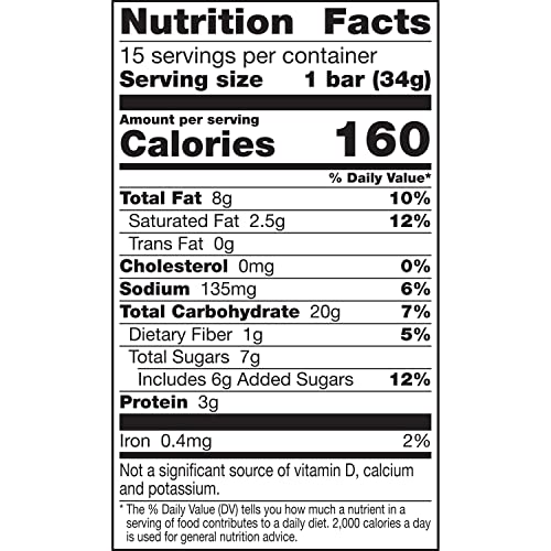 Nature Valley Granola Bars, Sweet and Salty Nut, Peanut, 1.2 oz, 15 ct