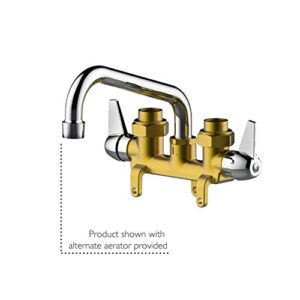 Design House 558049 Ashland Laundry Tub Faucet, Brass, 8-12", Polished Chrome