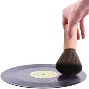 lp turntable vinyl record cleaning brush carbon fiber anti-static brush for vinyl record cd ps4 ps5 xbox disk