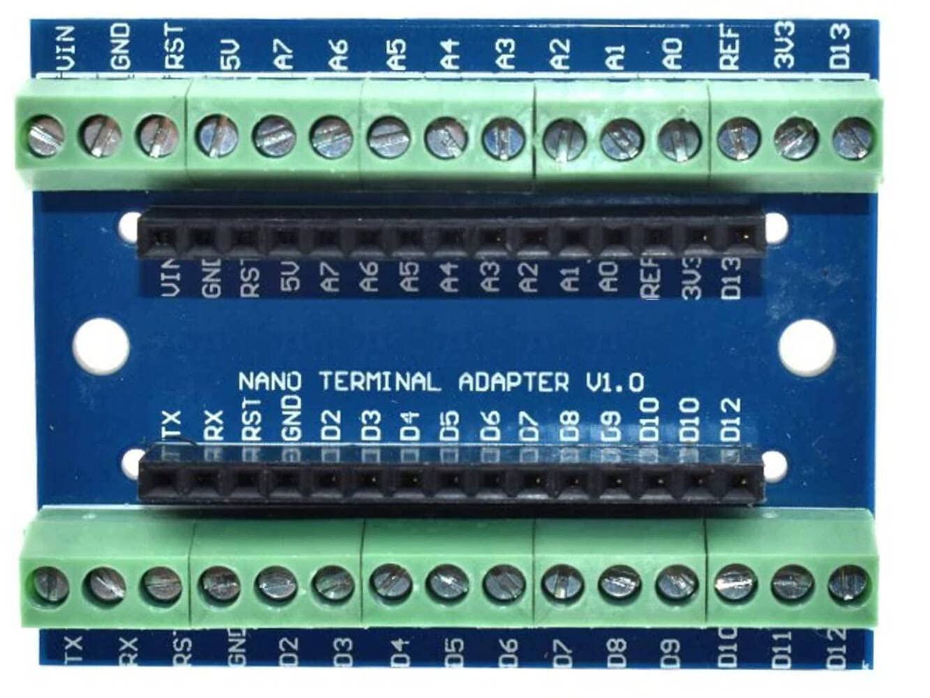 Screw Terminal Adapter for Arduino Nano Atmega328P