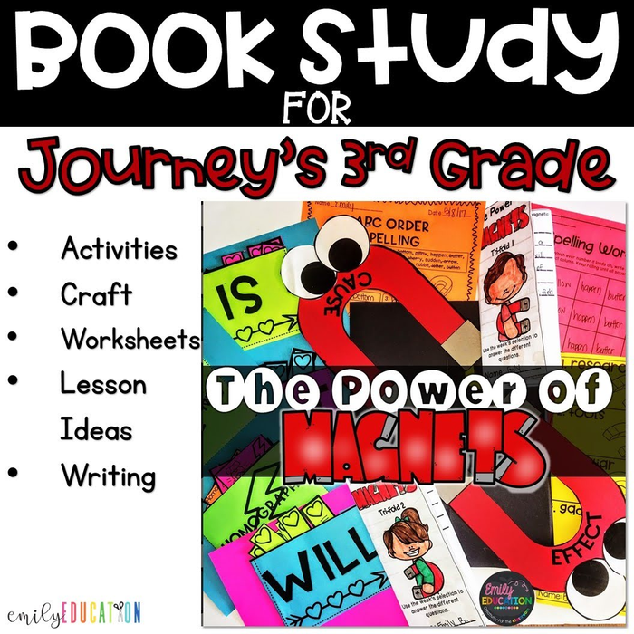 The Power of Magnets Journeys 3rd Grade Activities Lesson 27