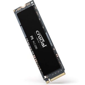 Crucial P5 2TB 3D NAND NVMe Internal Gaming SSD, up to 3400MB/s - CT2000P5SSD8