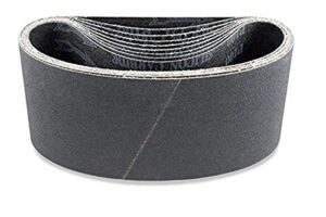 5 sanding belts 4" x 106" 120 grit