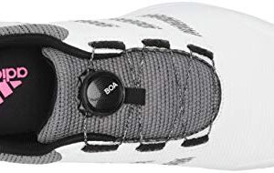 adidas mens Golf Shoe, White/Black/Grey, 10.5 US