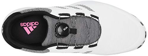 adidas mens Golf Shoe, White/Black/Grey, 10.5 US