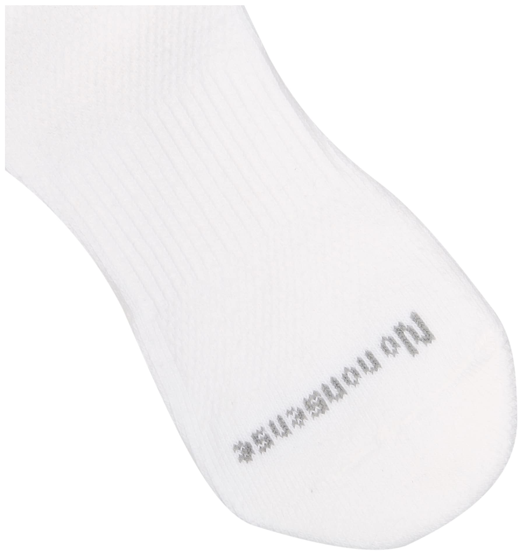 No nonsense womens Soft & Breathable Cushioned Quarter Top Running Socks, White - 9 Pair Pack, 4 10 US