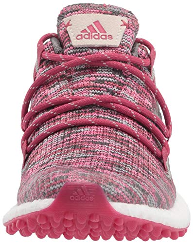 adidas Women's W Crossknit DPR Golf Shoe, Grey/Wild Pink/Screaming Pink, 9 US