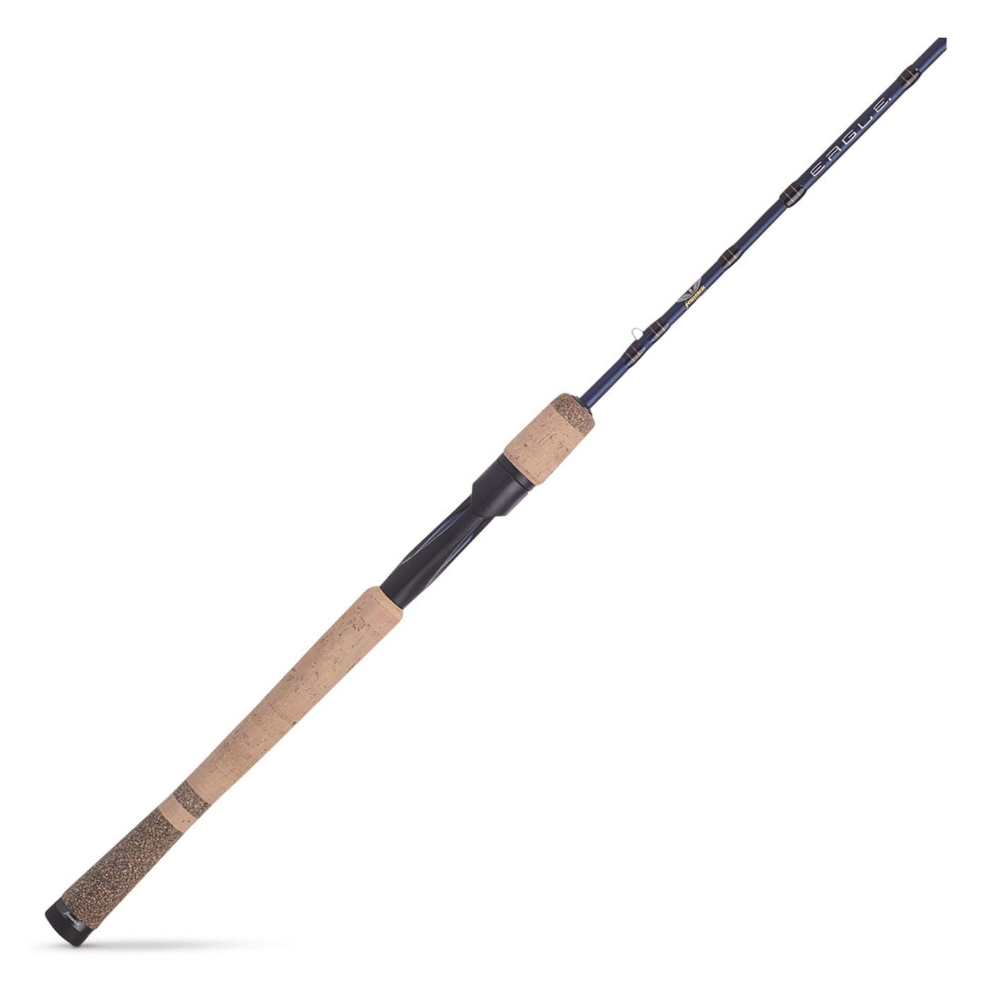 Fenwick Eagle Travel Spinning Fishing Rod, Brown, 7' - Medium Light - 4pc