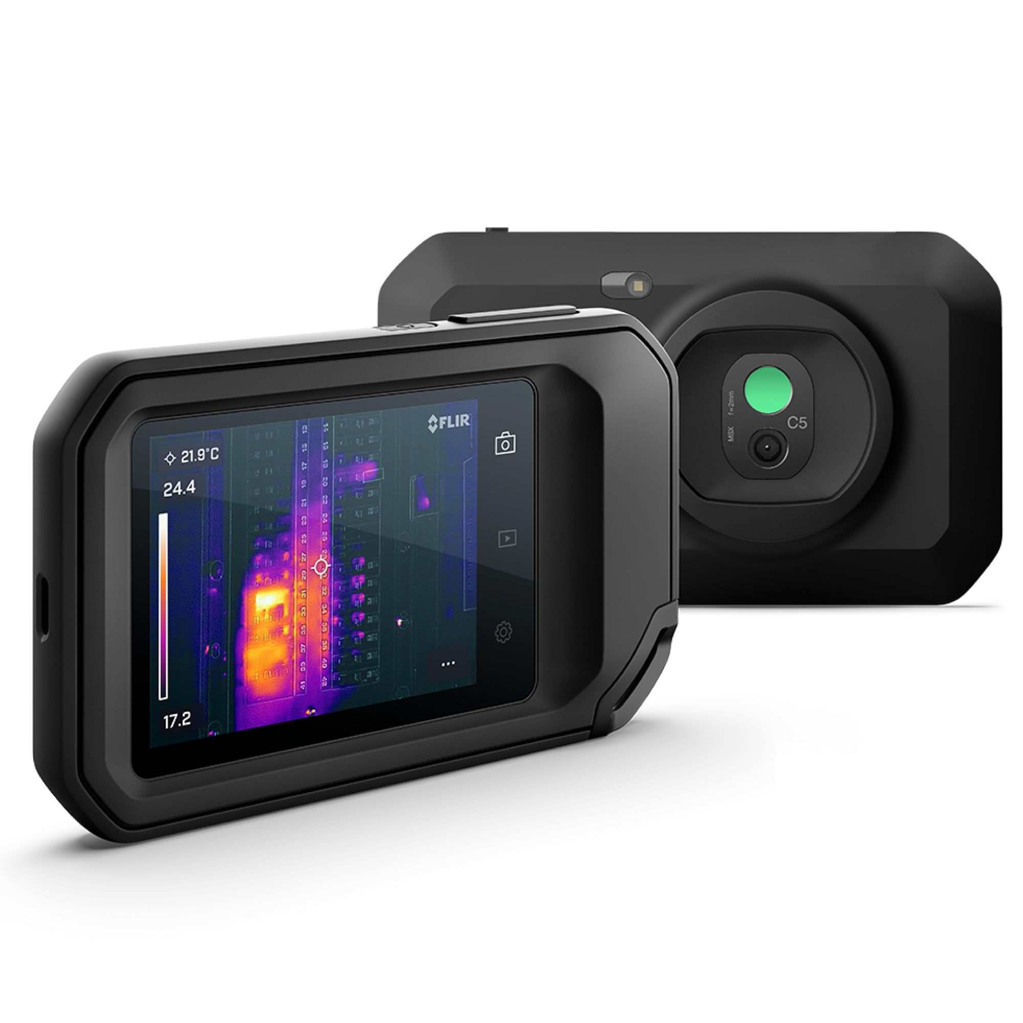 FLIR C5 Compact Thermal Imaging Camera with Wi-Fi for Inspection, Electrical/Mechanical, Building, and HVAC Applications