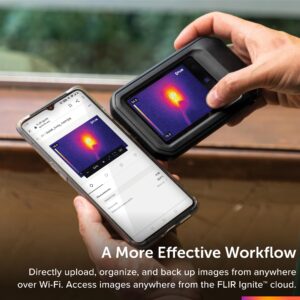 FLIR C5 Compact Thermal Imaging Camera with Wi-Fi for Inspection, Electrical/Mechanical, Building, and HVAC Applications