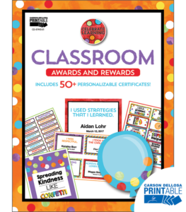 carson dellosa | celebrate learning awards and rewards | printable