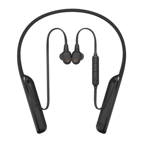 Sony WI-1000XM2/B Wireless Noise Cancelling in-Ear Headphones (Black) EX Series Earbud Headset with Mic (Black) Bundle (2 Items)