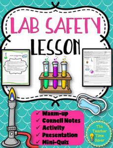 lab safety scientific investigation lesson