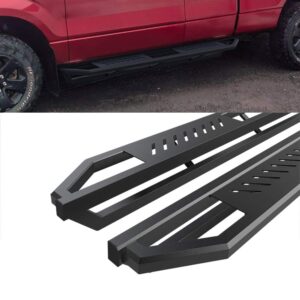 HD Ridez Pocket Drop Steps Armor Compatible with Ford F250 F350 Super Duty 1999-2016 Extended Cab (Side Steps Side Bars)