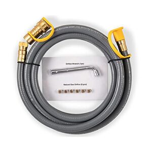 blackstone 3/8 in. dia. x 10 ft. l brass quick connect natural gas conversion kit - case of: 1;