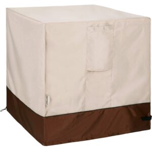 bestalent air conditioner cover for outside unit central ac cover fits up to 26 x 26 x 32 inches