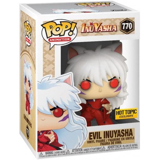 Funko Inuyasha Pop! Animation Demon Inuyasha Vinyl Figure Hot Topic Exclusive