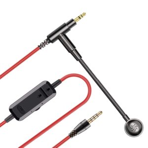 oneodio 3.5 mm cable with boom mic for dj headphones pro m