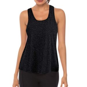 ssdxy workout tops for women loose fit racerback tank tops for women mesh backless muscle tank running tank tops