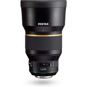 pentax hd pentax-d fa★85mmf1.4ed sdm prime telephoto lens new-generation, star-series lens latest pentax lens coating technologies extra-sharp, high-contrast images free of flare and ghost images