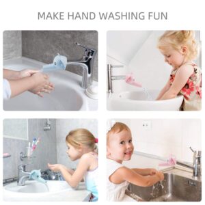 Faucet Extender for Toddlers (2 Pack)-Sink Extender for Kids (Blue)