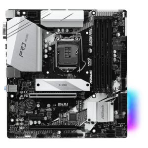 ASROCK B460M PRO4 Supports 10th Gen Intel® Core™ Processors (Socket 1200) Motherboard