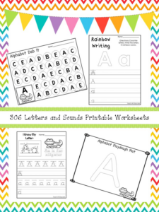 306 letters and sounds printable worksheets