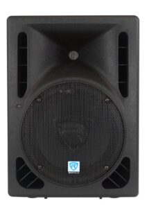 rockville rpg10bt v2 10" powered 600w dj pa speaker bluetooth/wireless/remote/eq, 10”, black