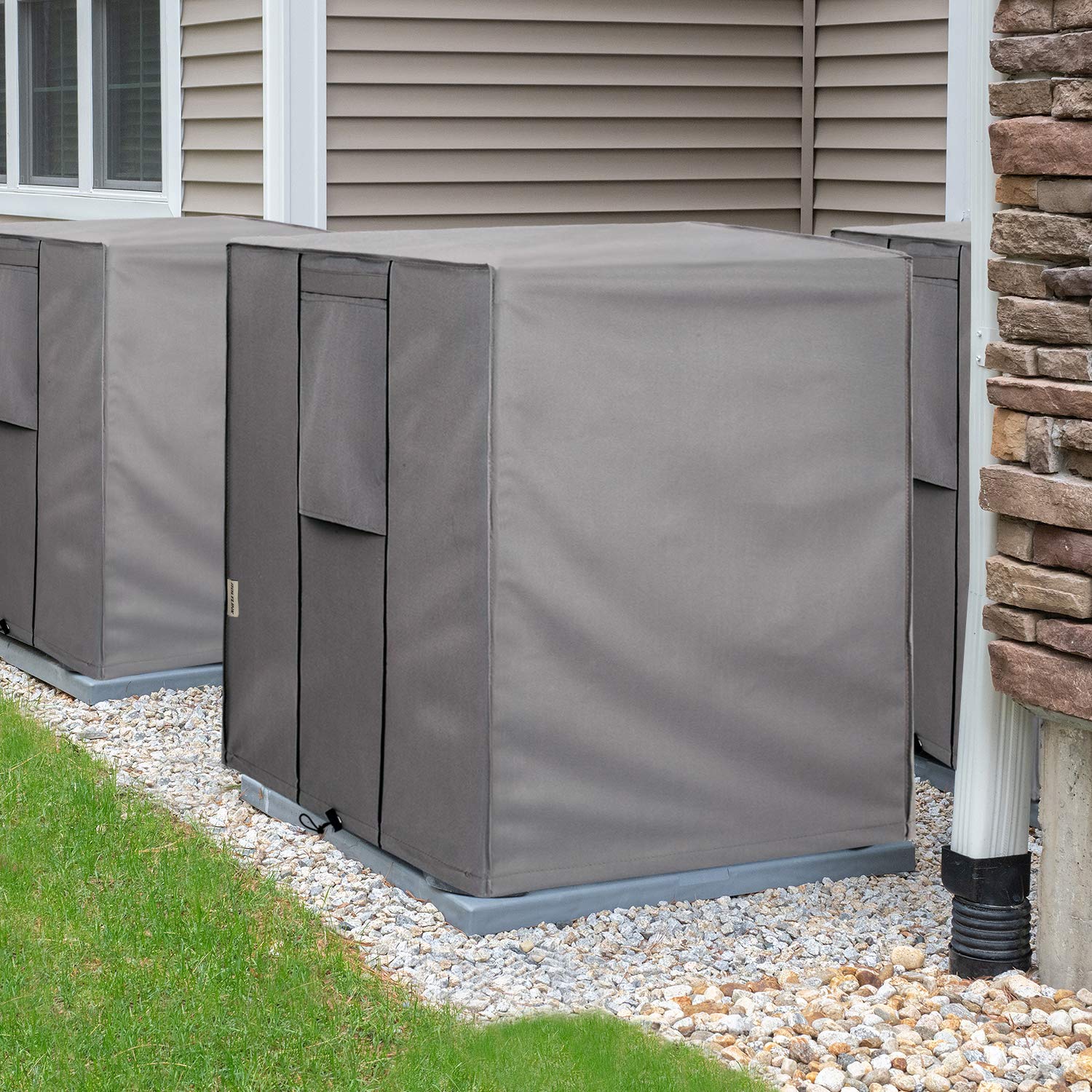 BOLTLINK Air Conditioner Covers for Outside Units, AC Unit Covers Outdoor Fits up to 32 x 32 x 28 inches