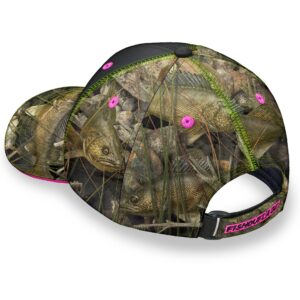 Fishouflage Walleye Womens Fishing Hat - Perfect Catch Camo Hat