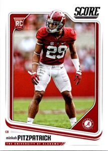 2018 score #331 minkah fitzpatrick rookie alabama crimson tide football nm-mt