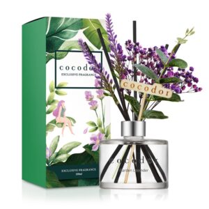 cocodor lavender reed diffuser/garden lavender / 6.7oz(200ml) / 1 pack/home decor & office decor, fragrance and gifts