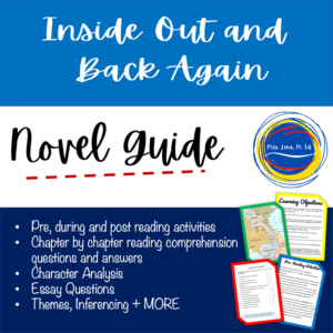 novel study unit - inside out and back again (thanhha lai)